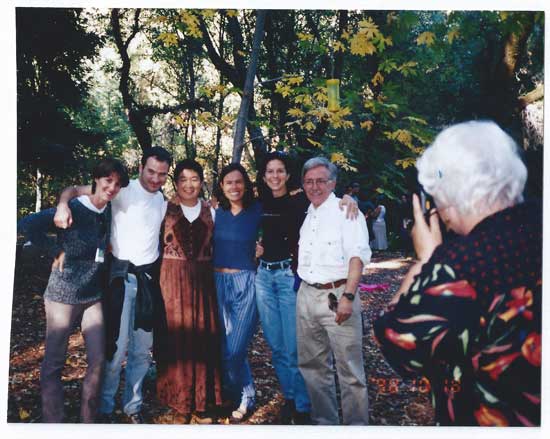 Left to Right: Christina Merkley, Anthony Weeks, Tomi Nagai-Rothe, Joanna X,  Deirdre Crowley, David Sibbet, and Lynn Kearny (I think).