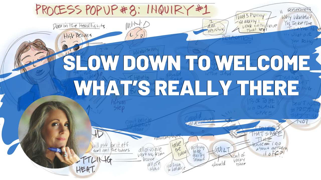 Process PopUp 8 Slow Down To Welcome What’s Really There