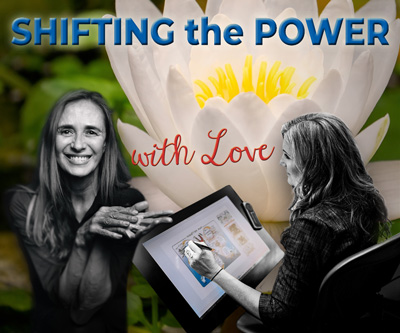 Shifting the Power banner with Christina Merkley and Anneke Lucas