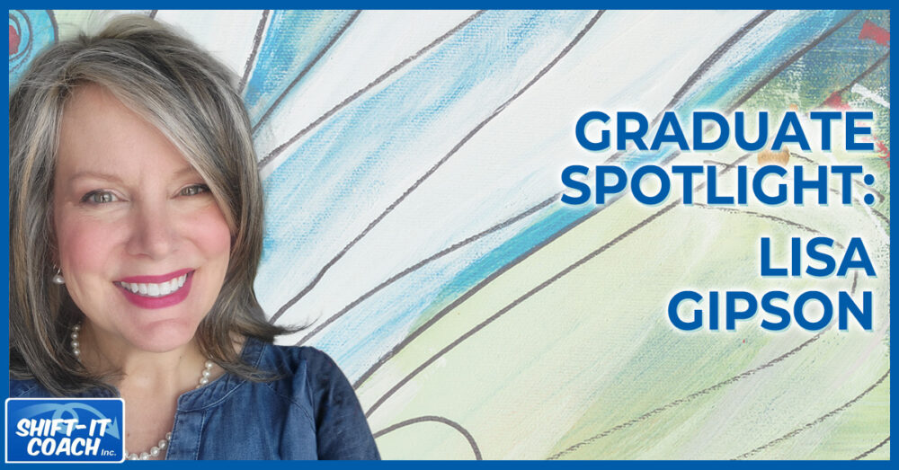 Visual Coach Graduate spotlight Lisa Gipson smiles at the camera.